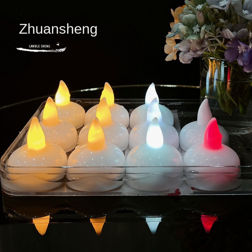 Lighting Decoration For Diwali - 5 stuks Diwali Diya LED-licht drijvend