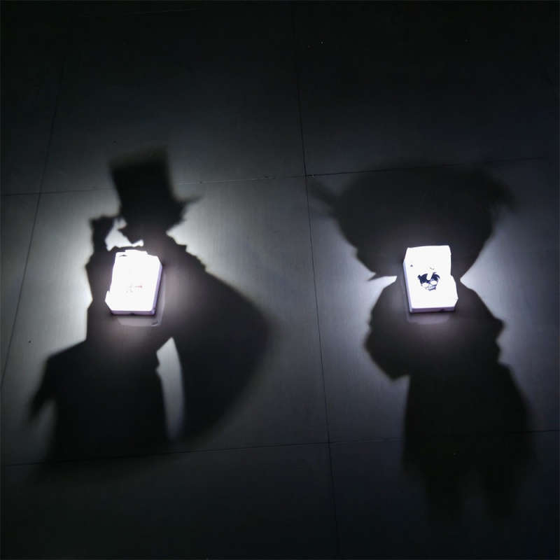 Lighting Home Decor Items - Anime Figuur Silhouet Wandlamp Anime Randapparatuur