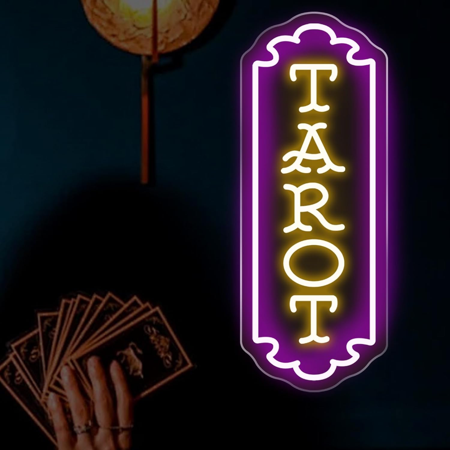 Lighting Decor For Bedroom - Tarot Neon Sign USB-aangedreven mystieke LED-lamp