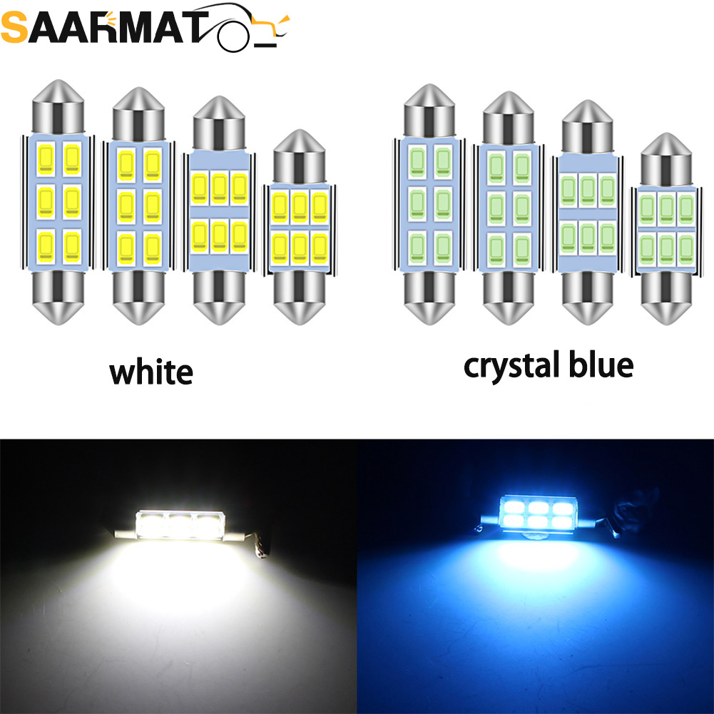 Colour Changing Bulb - 4 Stuks C5W Led Auto Festoen-31