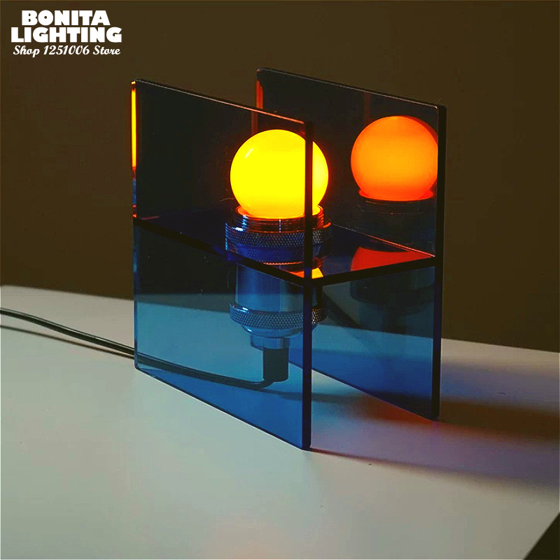 Lighting Decor Sunrise - Geometrische acryl tafellamp moderne minimalistische Horizon