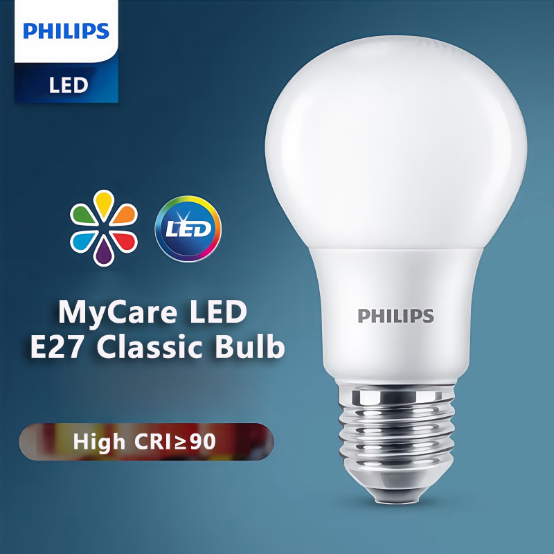 Philips Bulb Led Classic - Philips LED-lampen E27 CLASSIC A-bollampen 8W
