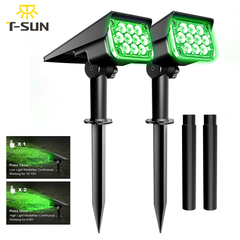 Lighting Decor Sunrise - T-SUN Verstelbare Solar Spotlight Solar Garden