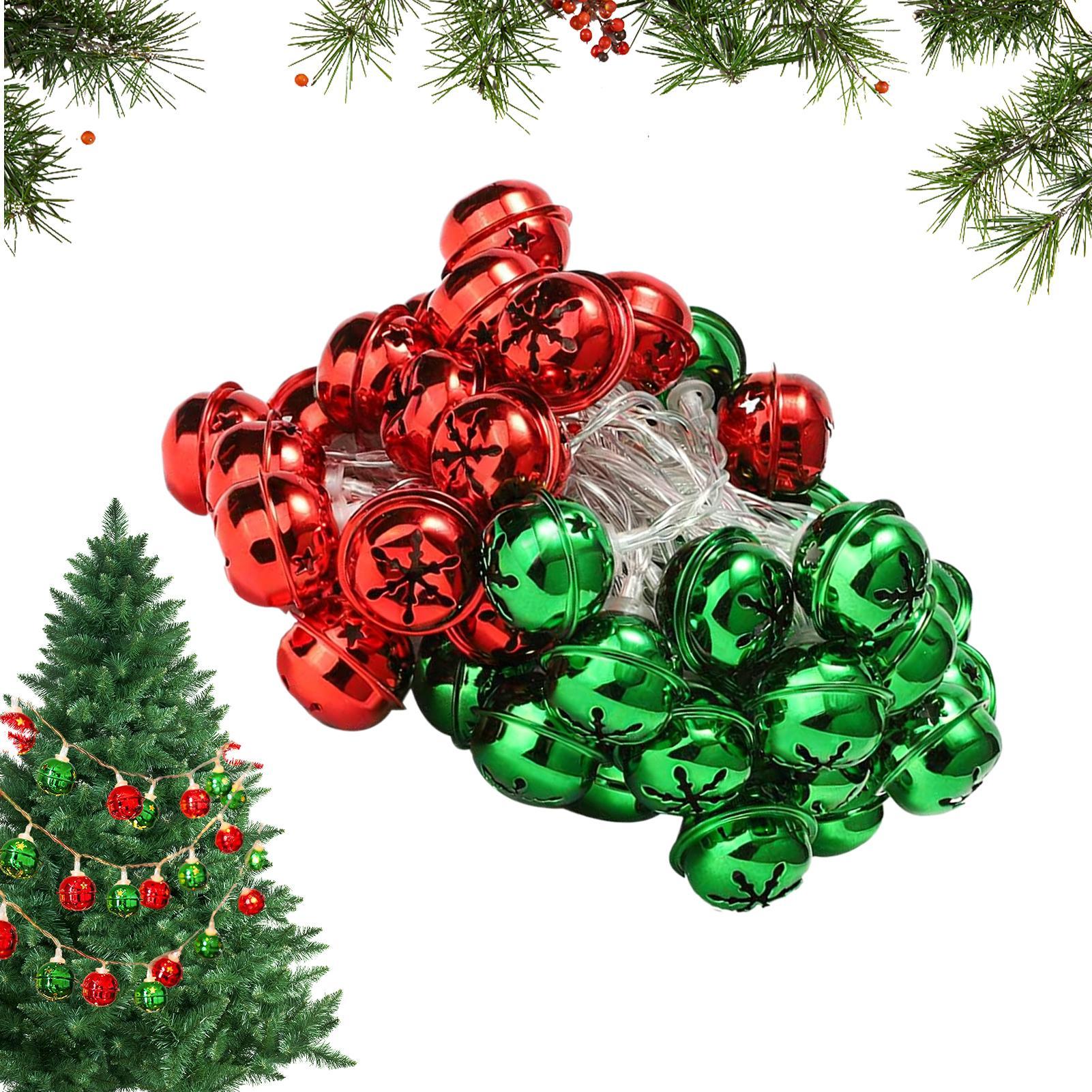 Lighting Tree Decor - Kerstbel Lichtslingers Werkt op batterijen Flexibele