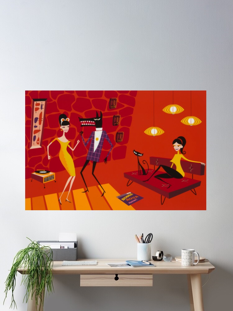 Nova Decor & Lighting Vase - Josh Agle Bossa Nova nu foto