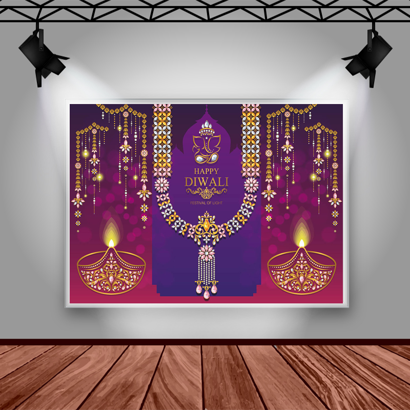 Gelukkige Diwali Fotografie Ac - Lighting Decoration For Diwali recensie en prijs