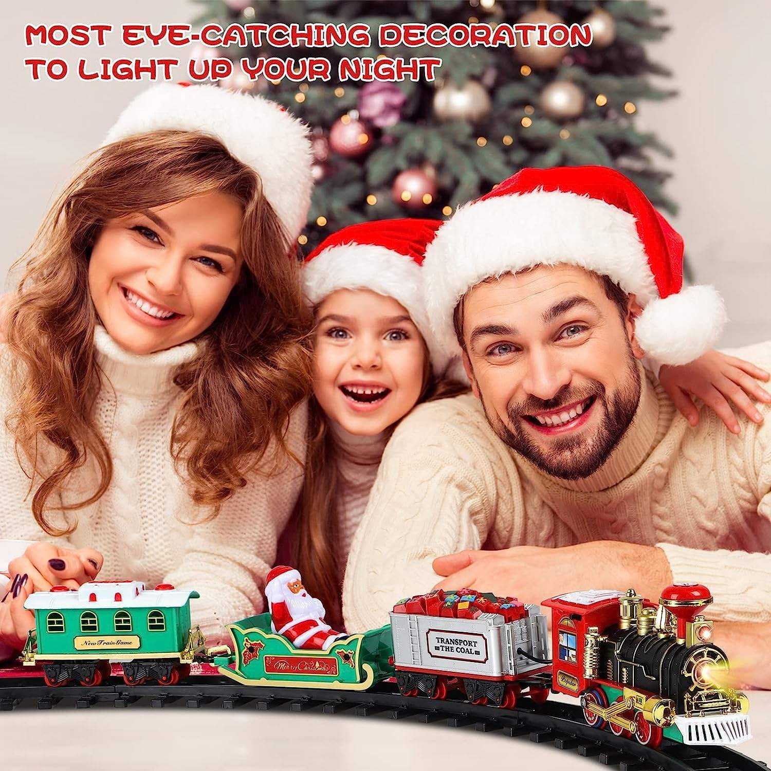 Kerst elektrische treinset met - Lighting Tree Decor recensie en prijs