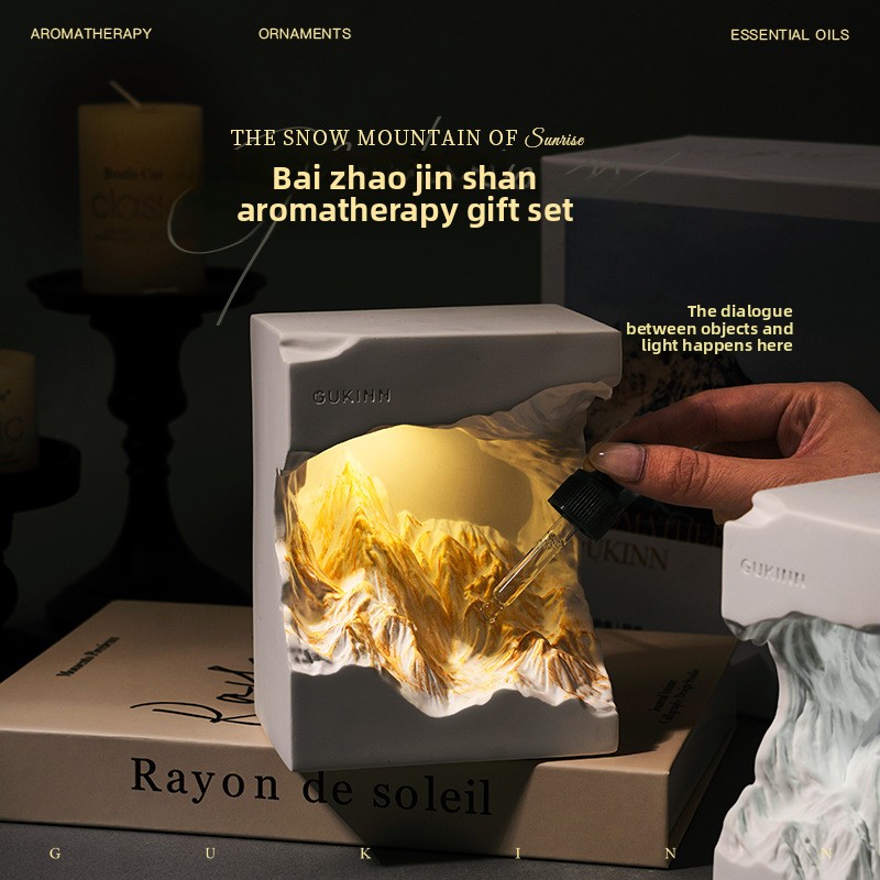Golden Mountain Sunrise Aroma  - Lighting Decor Sunrise recensie en prijs
