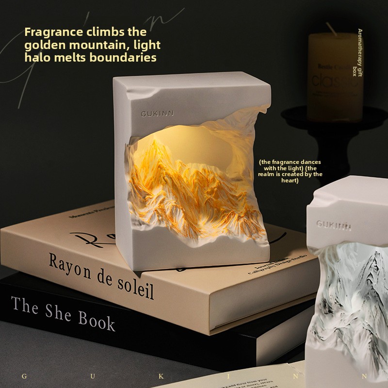 Golden Mountain Sunrise Aroma  - Lighting Decor Sunrise recensie en prijs