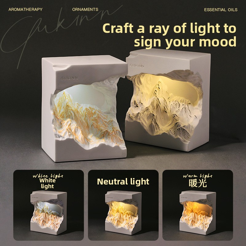 Golden Mountain Sunrise Aroma  - Lighting Decor Sunrise recensie en prijs