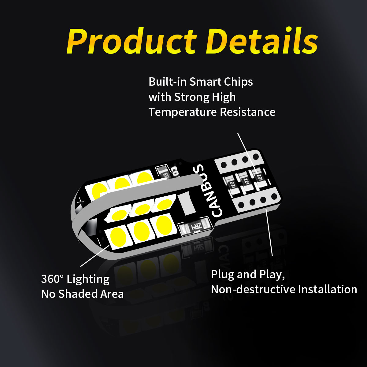 Auto Signaal Lampen w5w wy5w 1 - Colour Changing Bulb recensie en prijs