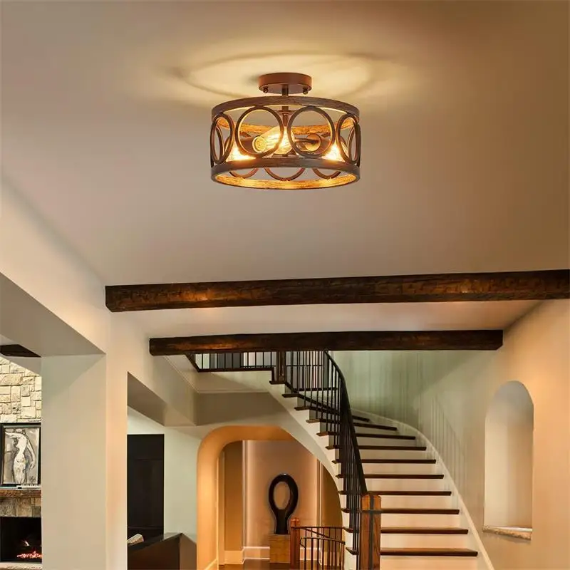 Amerikaanse industriële LED-pl - Lighting Home Decor Items recensie en prijs