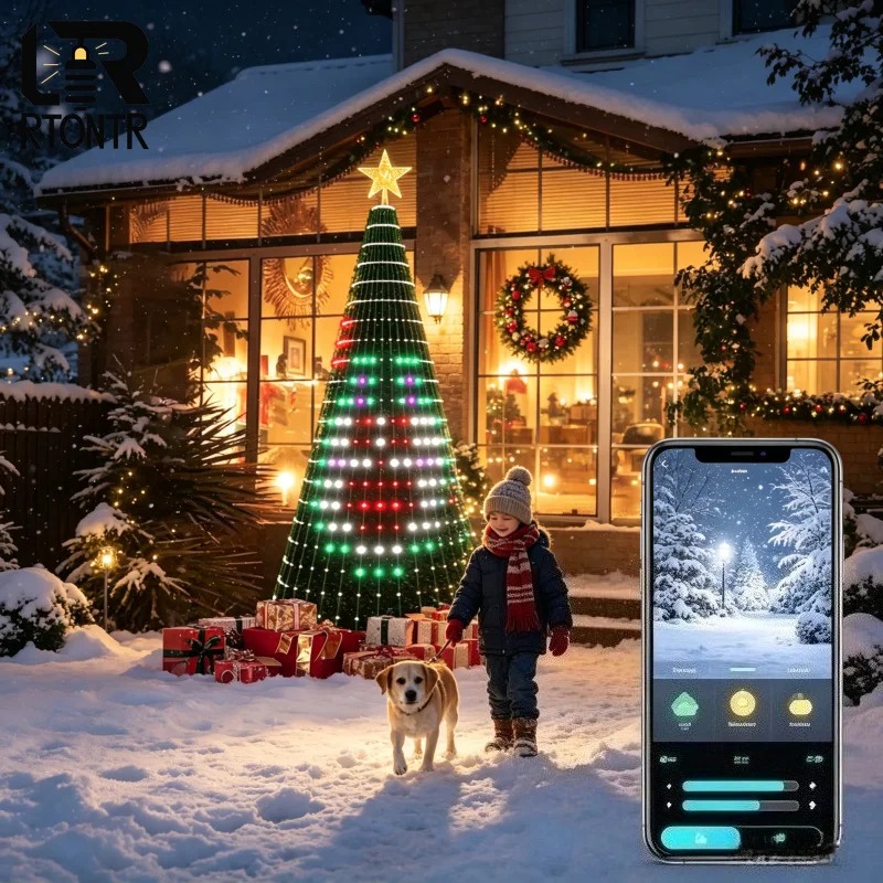 Slimme RGB Kerstboomtopperlamp - Lighting Tree Decor recensie en prijs