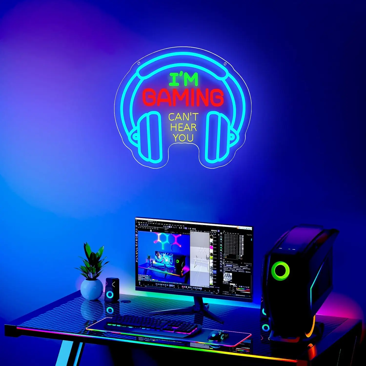 Ik speel games, ik hoor je nie - Lighting Decor For Bedroom recensie en prijs