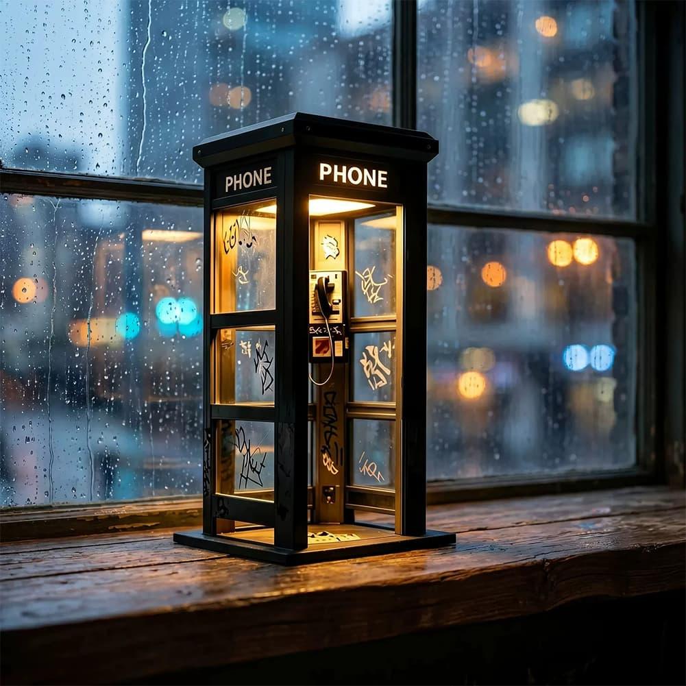 Retro Graffiti Telefooncel Taf - Lighting Decor For Bedroom recensie en prijs