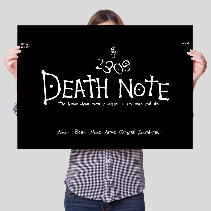 Death Note Ongelijst Canvas Pr - Lighting Home Decor Items recensie en prijs