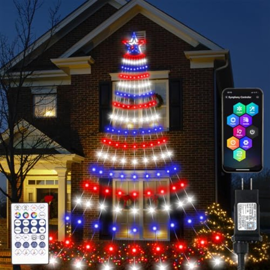 Slimme 4 juli decoratieverlich - Lighting Tree Decor recensie en prijs