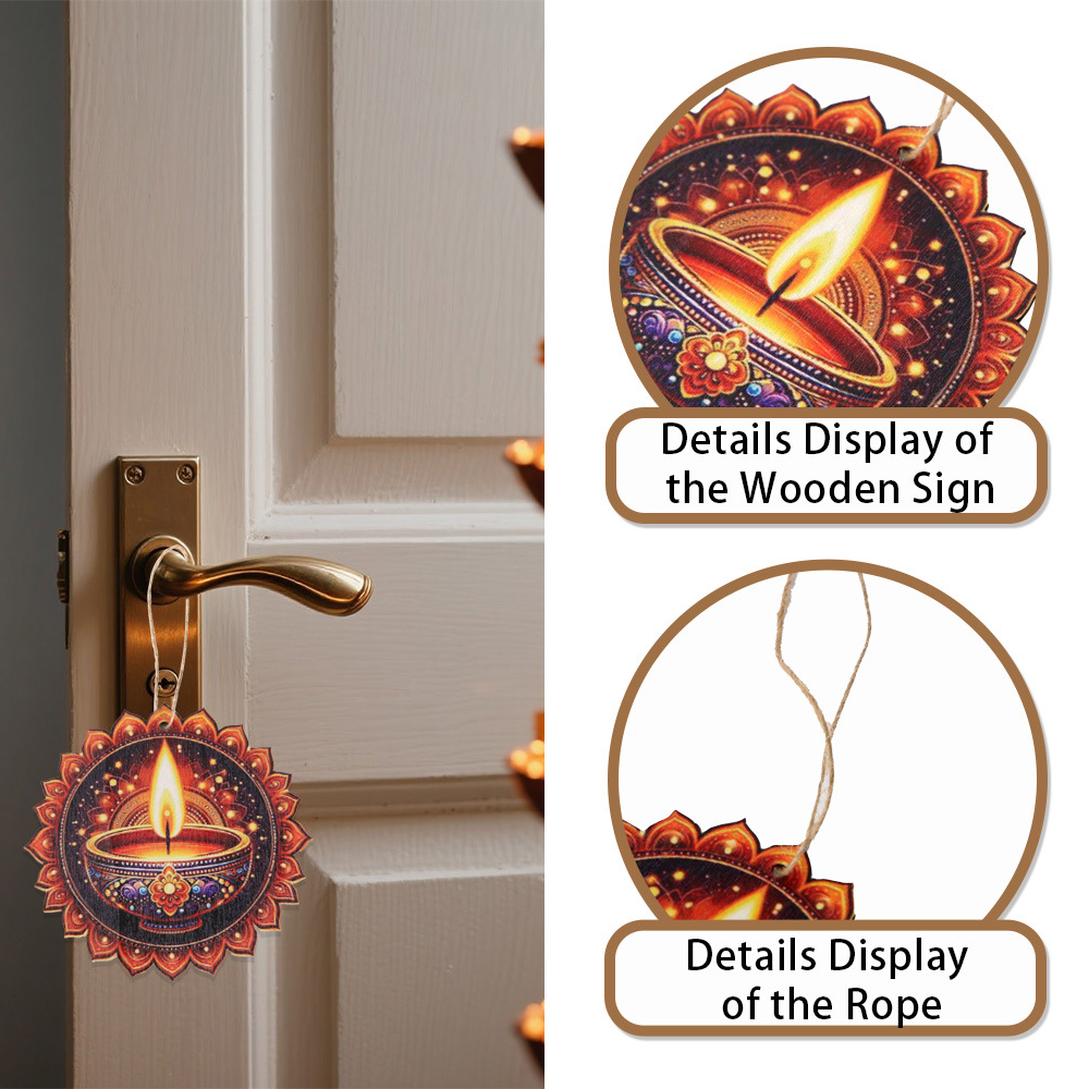 Decor met Diwali-thema - Houte - Lighting Decoration For Diwali recensie en prijs
