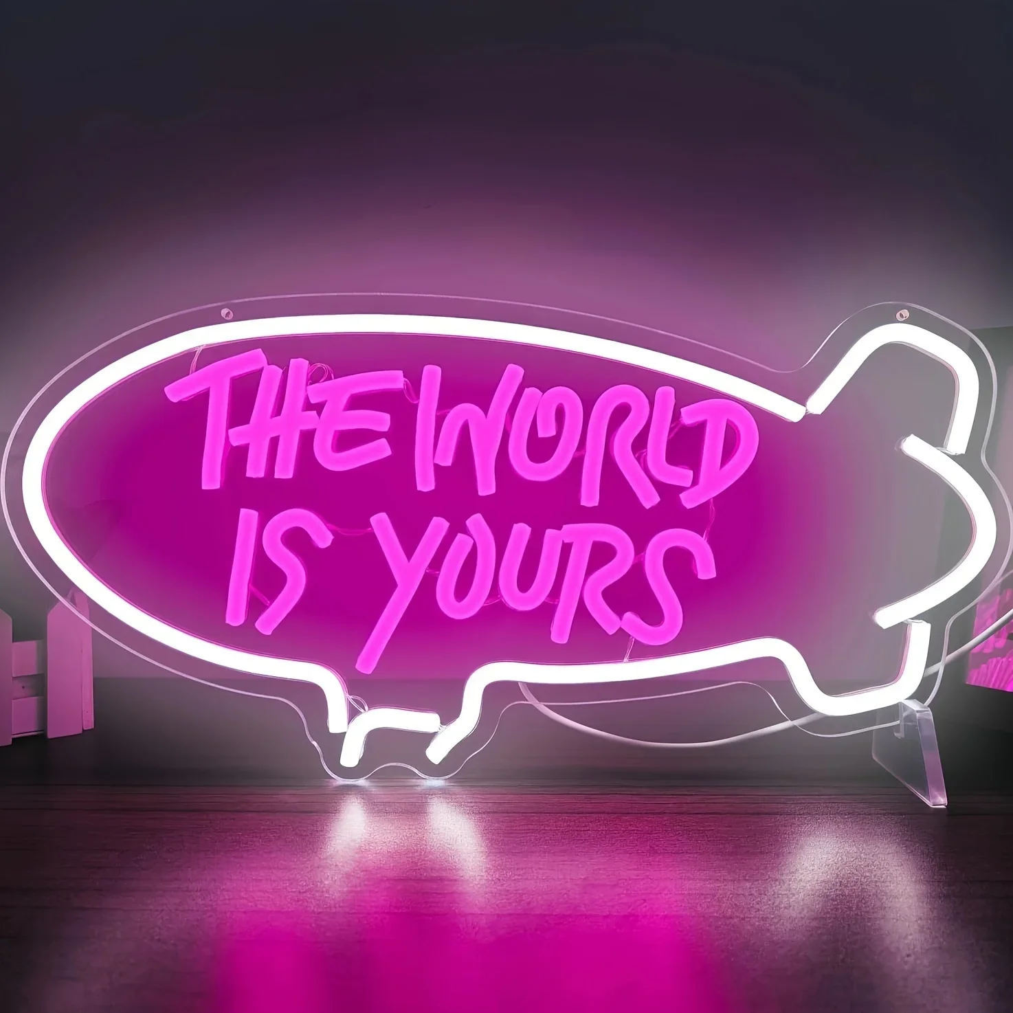 De wereld is van jou Blimp Neo - Lighting World Decor recensie en prijs