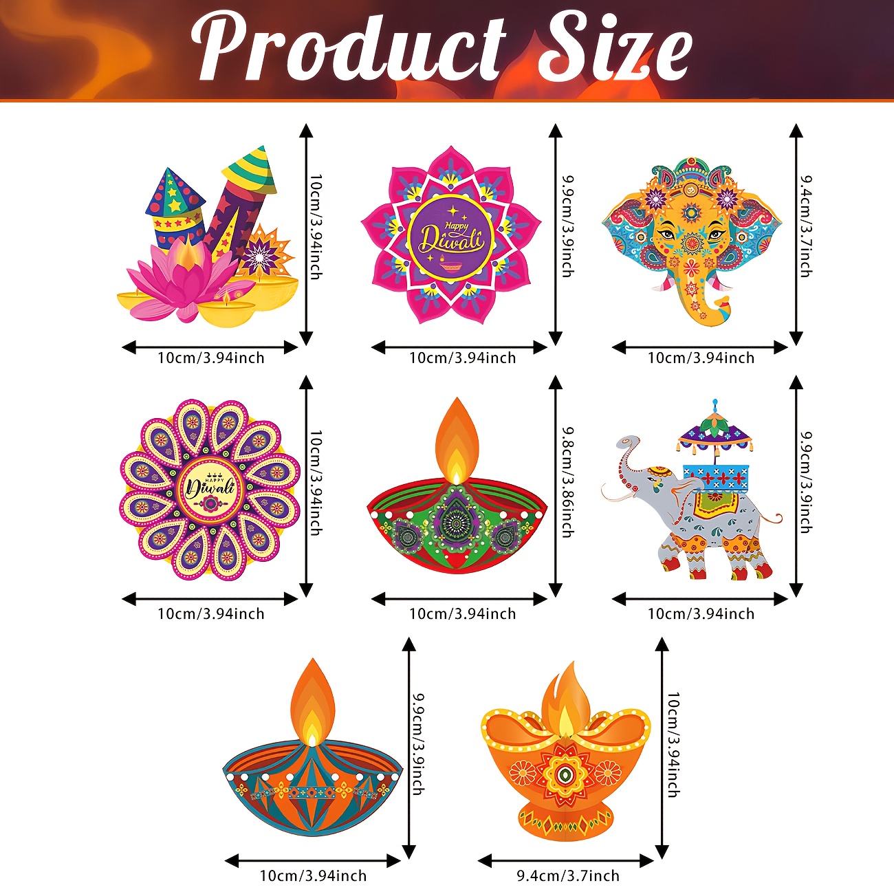 Happy Diwali Hangende Decorati - Lighting Decoration For Diwali recensie en prijs
