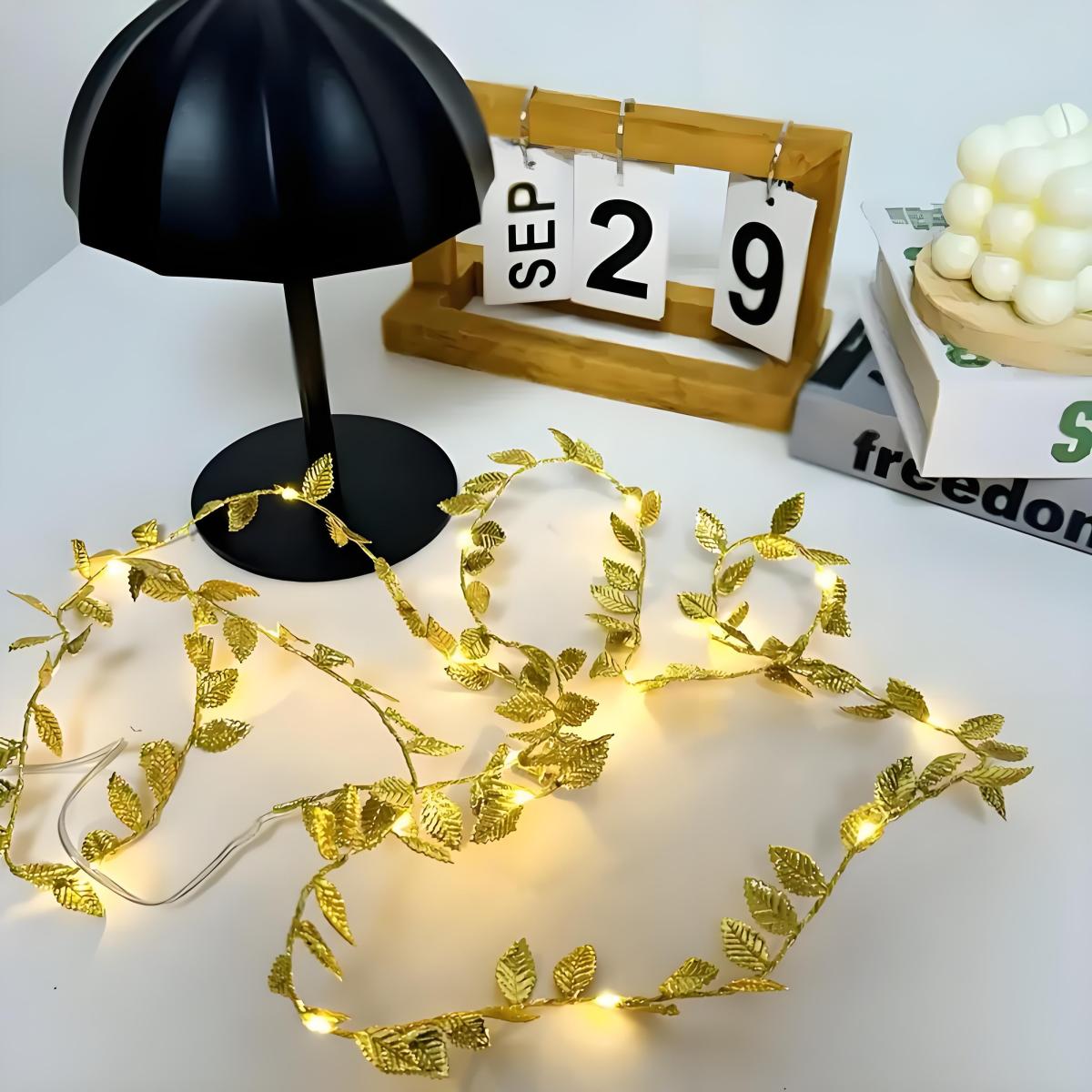 Led Romantische Gouden Blad-Fe - Lighting Decoration For Diwali recensie en prijs