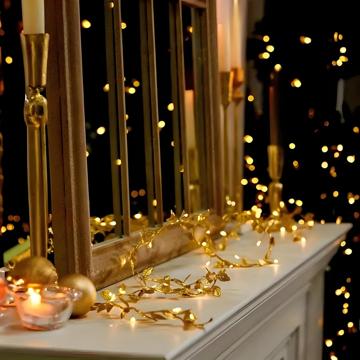 Led Romantische Gouden Blad-Fe - Lighting Decoration For Diwali recensie en prijs