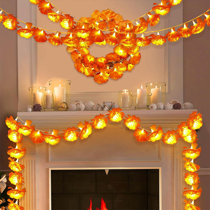 Mexicaanse Goudsbloem Kunstblo - Lighting Decoration For Diwali recensie en prijs