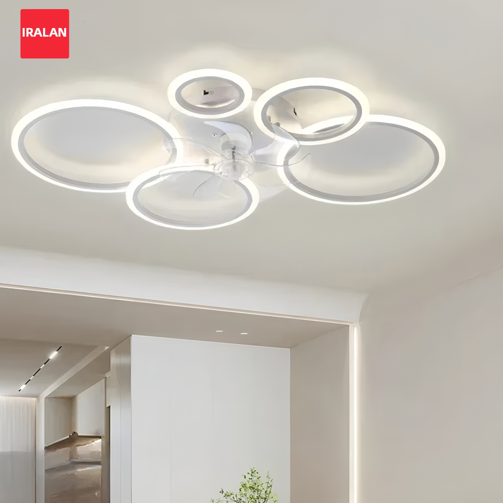 Ring-plafondventilator met LED - Decor Lighting Ceiling Fans recensie en prijs