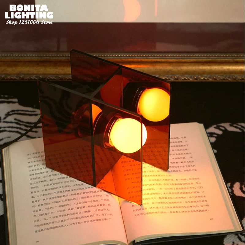 Geometrische acryl tafellamp m - Lighting Decor Sunrise recensie en prijs