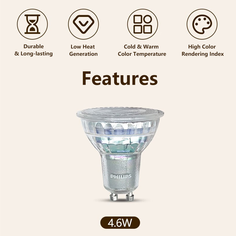 Philips LED GU10 PAR16 Essenti - Philips Bulb Led Classic recensie en prijs