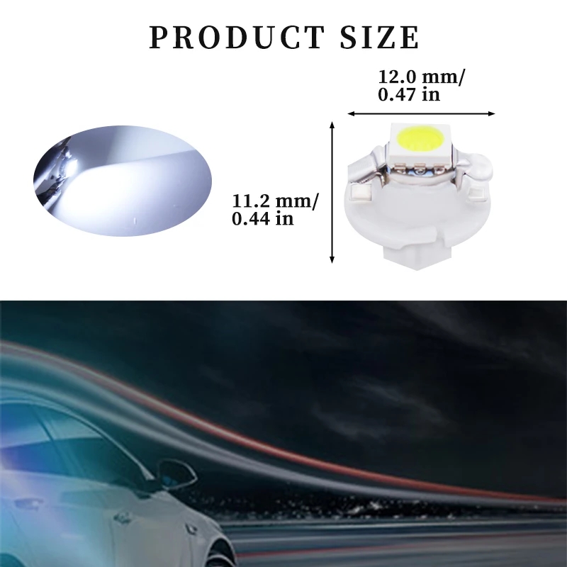 10 Stuks 12V 7 Kleuren B8.4 Gl - Colour Changing Bulb recensie en prijs