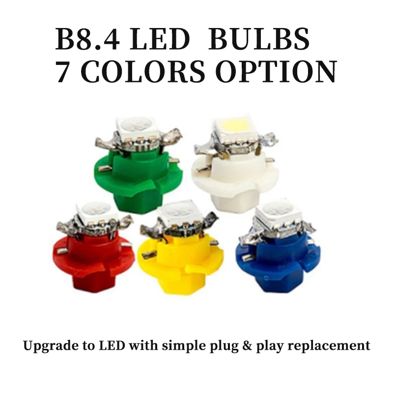 10 Stuks 12V 7 Kleuren B8.4 Gl - Colour Changing Bulb recensie en prijs