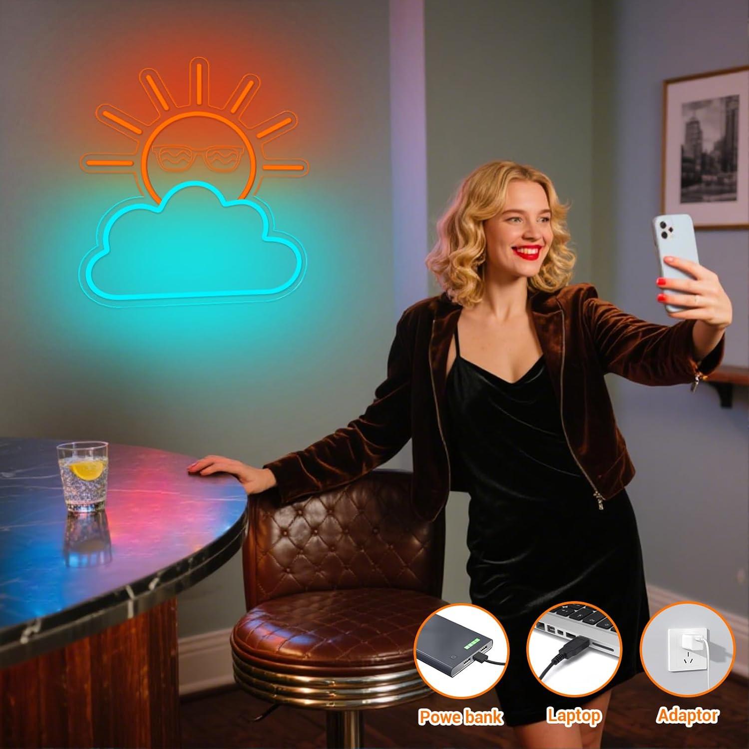 Zonsopgang Zonsondergang Neon  - Lighting Decor Sunrise recensie en prijs