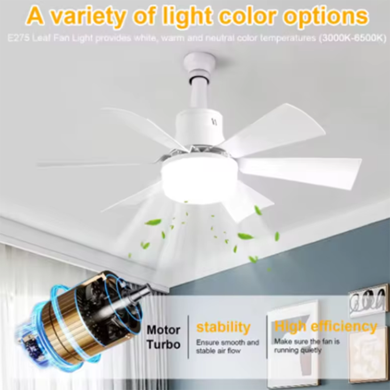 40W E27 LED-plafondventilator  - Decor Lighting Ceiling Fans recensie en prijs