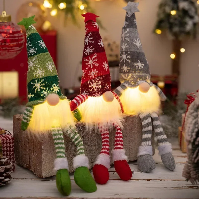 Kerst gezichtsloze pop kaboute - Lighting Tree Decor recensie en prijs