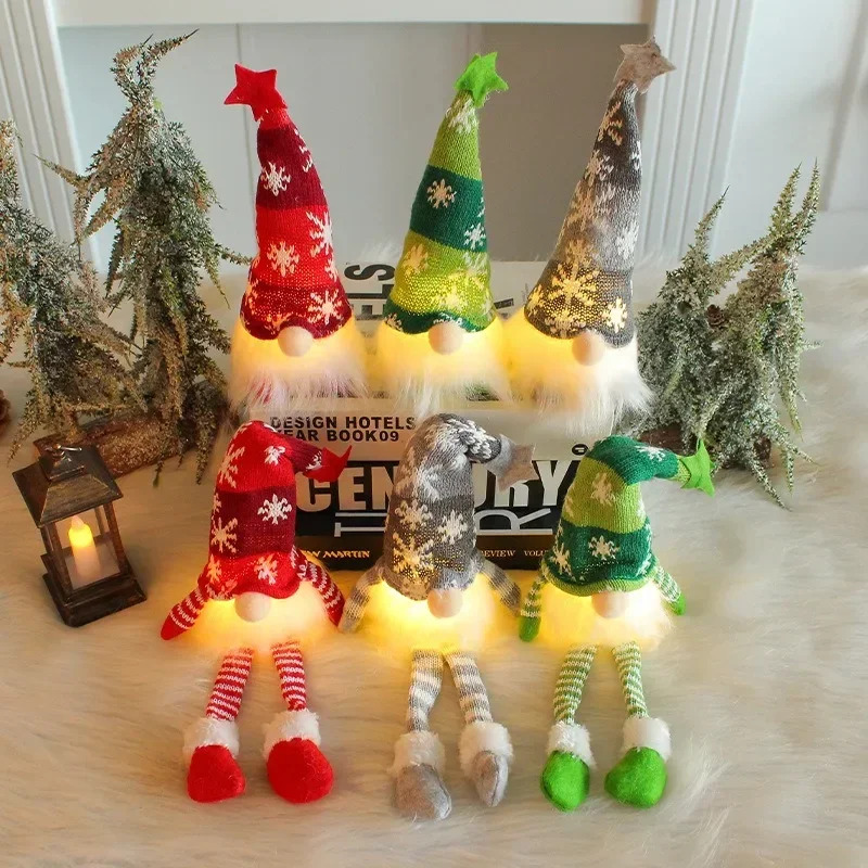 Kerst gezichtsloze pop kaboute - Lighting Tree Decor recensie en prijs