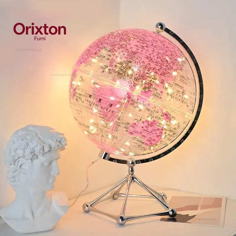 Flash LED-licht wereldbol, tra - Lighting World Decor recensie en prijs
