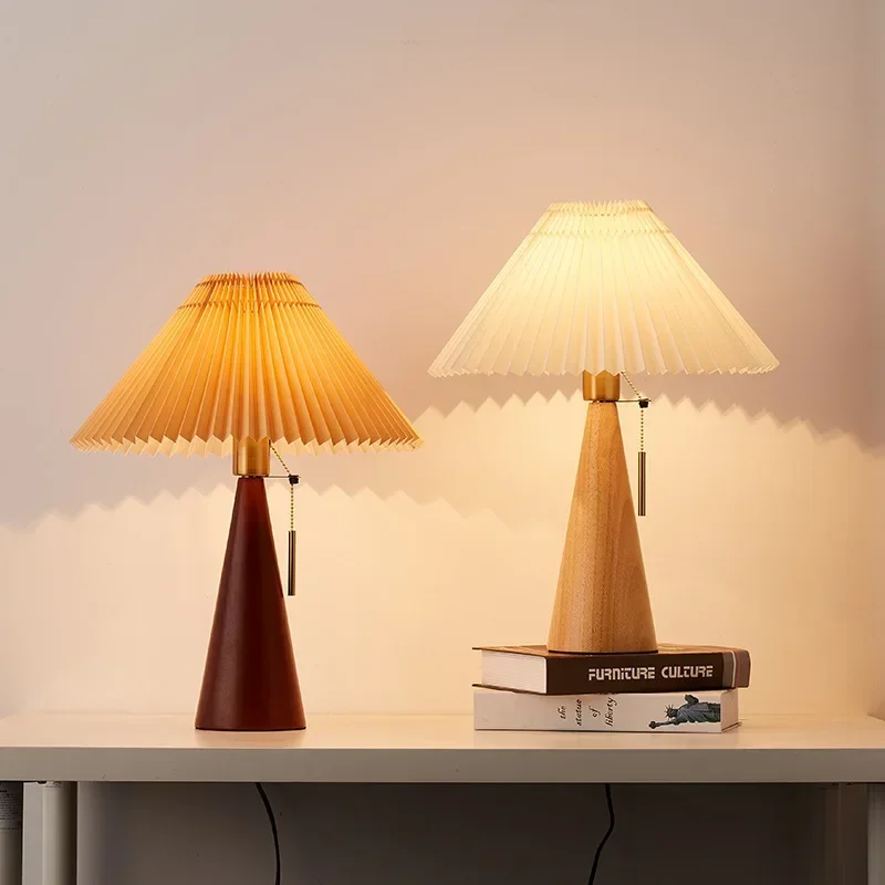 Retro geplooide tafellamp Scan - Lighting Decor For Bedroom recensie en prijs