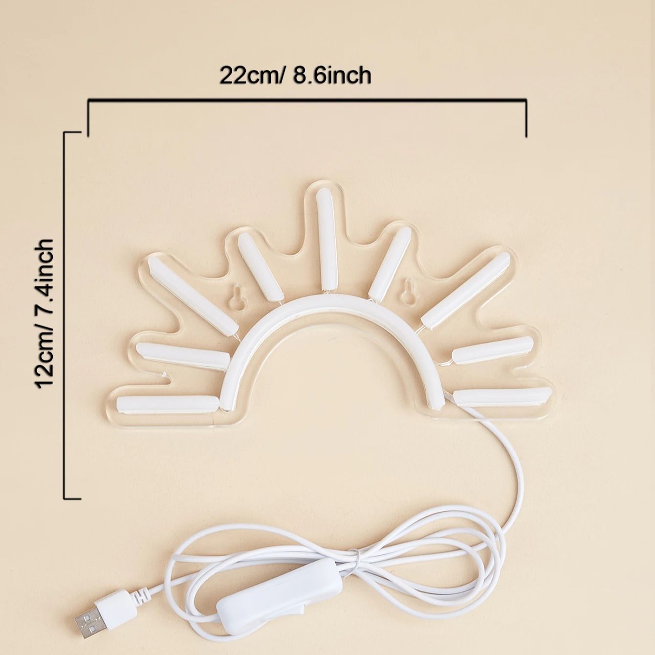 Chi-Buy 1PC zonsopgang vorm LE - Lighting Decor Sunrise recensie en prijs