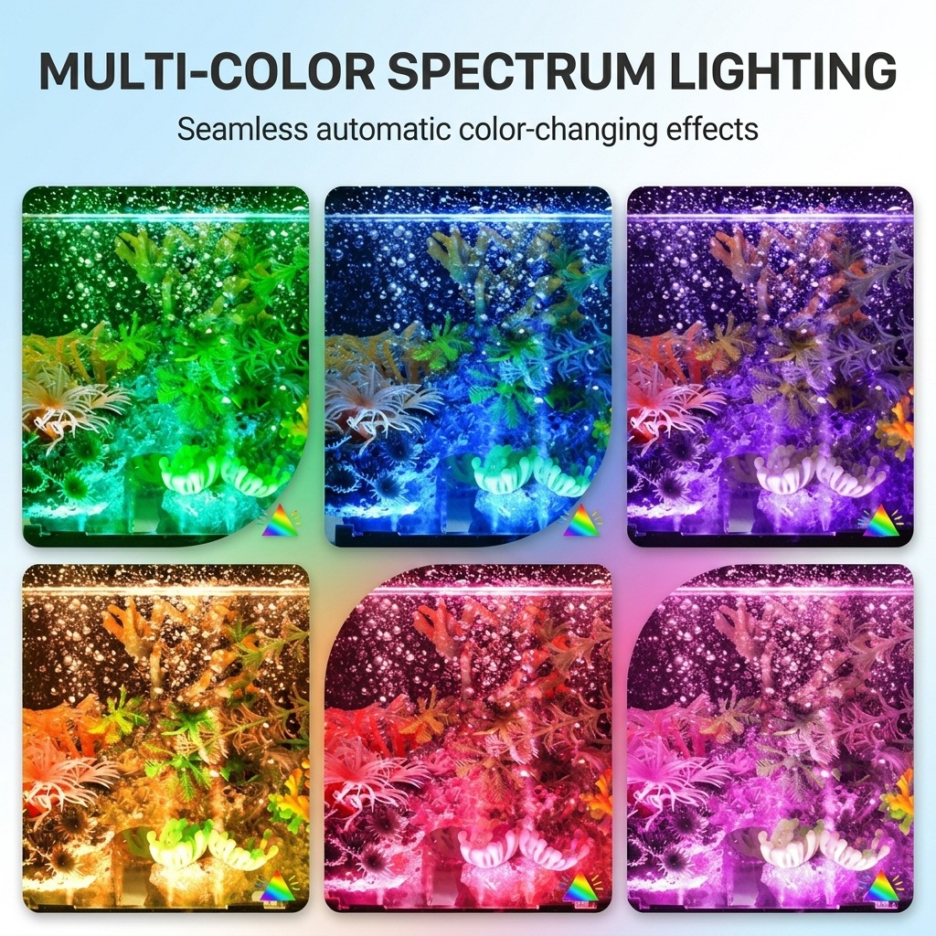 USB LED Aquarium Luchtbellenli - Colour Changing Bulb recensie en prijs