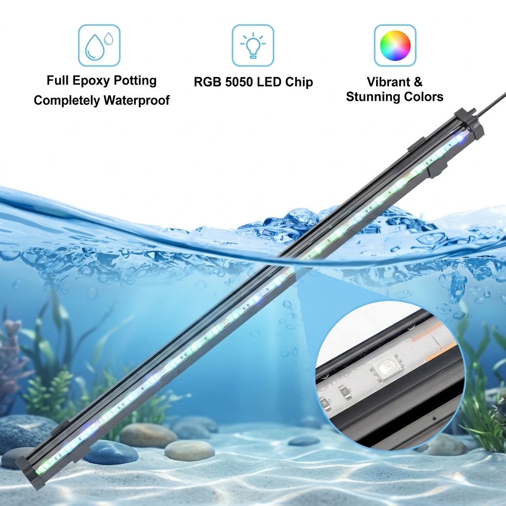 USB LED Aquarium Luchtbellenli - Colour Changing Bulb recensie en prijs