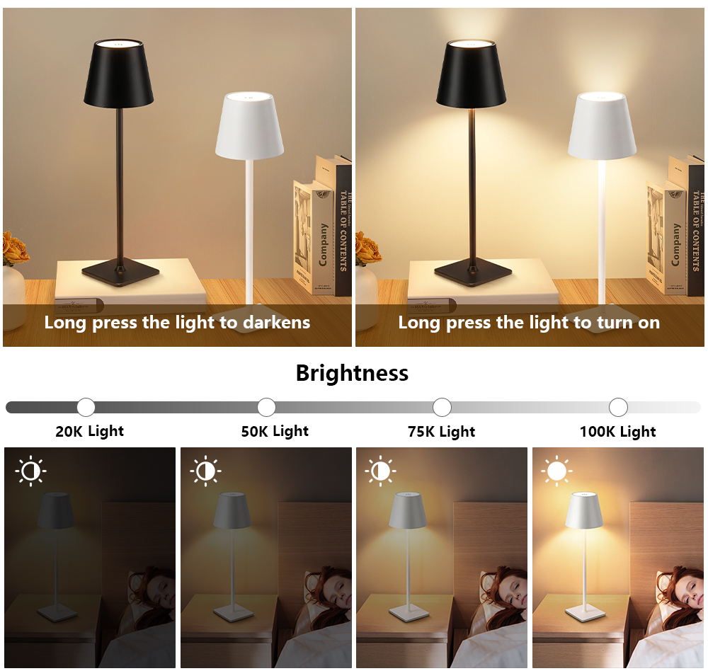 LED Oplaadbare bureaulamp Draa - Lighting Decor For Bedroom recensie en prijs